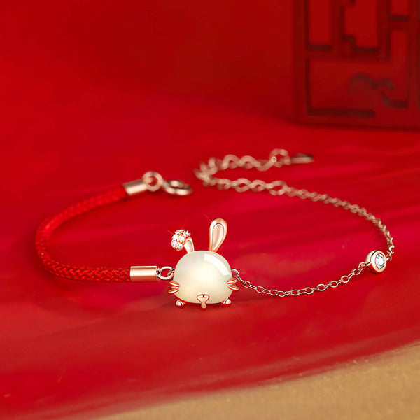 Wishful Jade Rabbit Bracelet